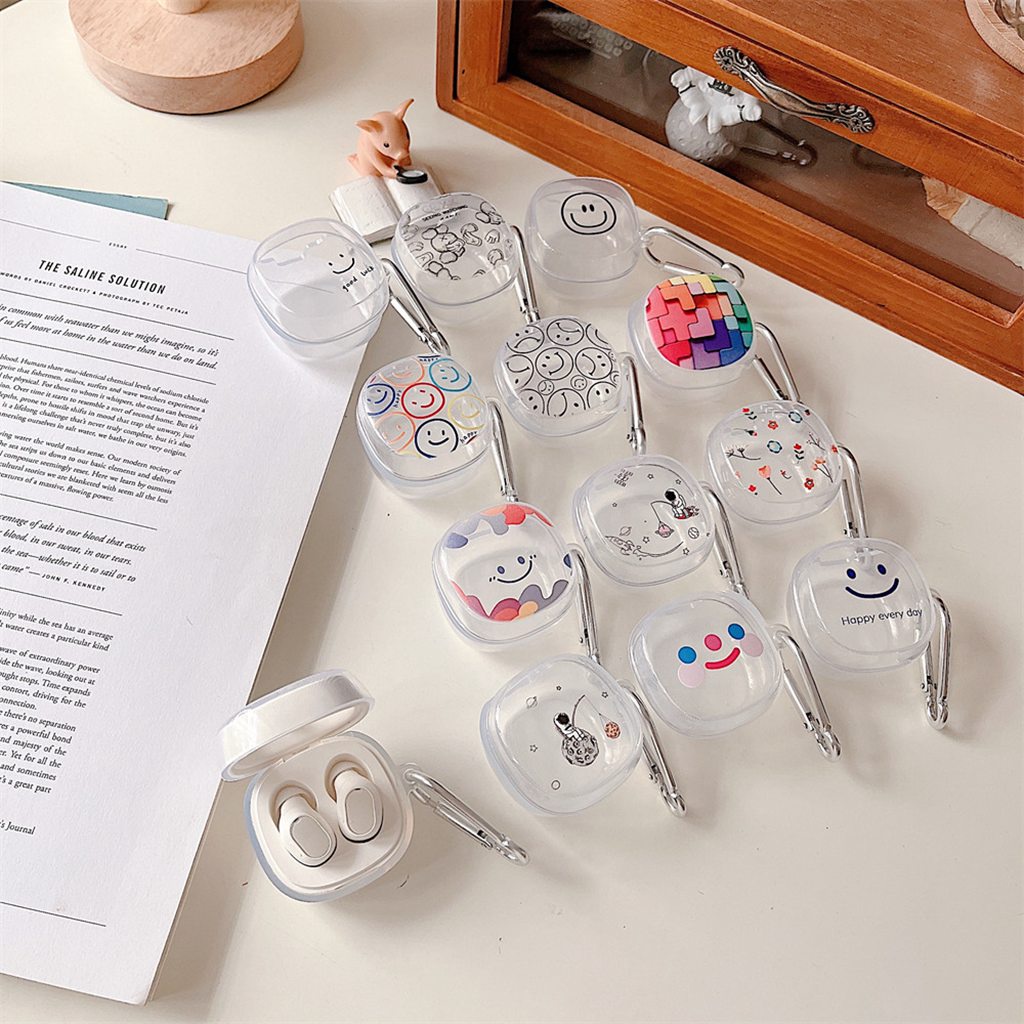 Vỏ Bảo Vệ Hộp Sạc Tai nghe không dây Baseus WM02 Bằng TPU Mềm Hình Cinnamoroll Kaws Nhiều Màu Kèm Móc Treo