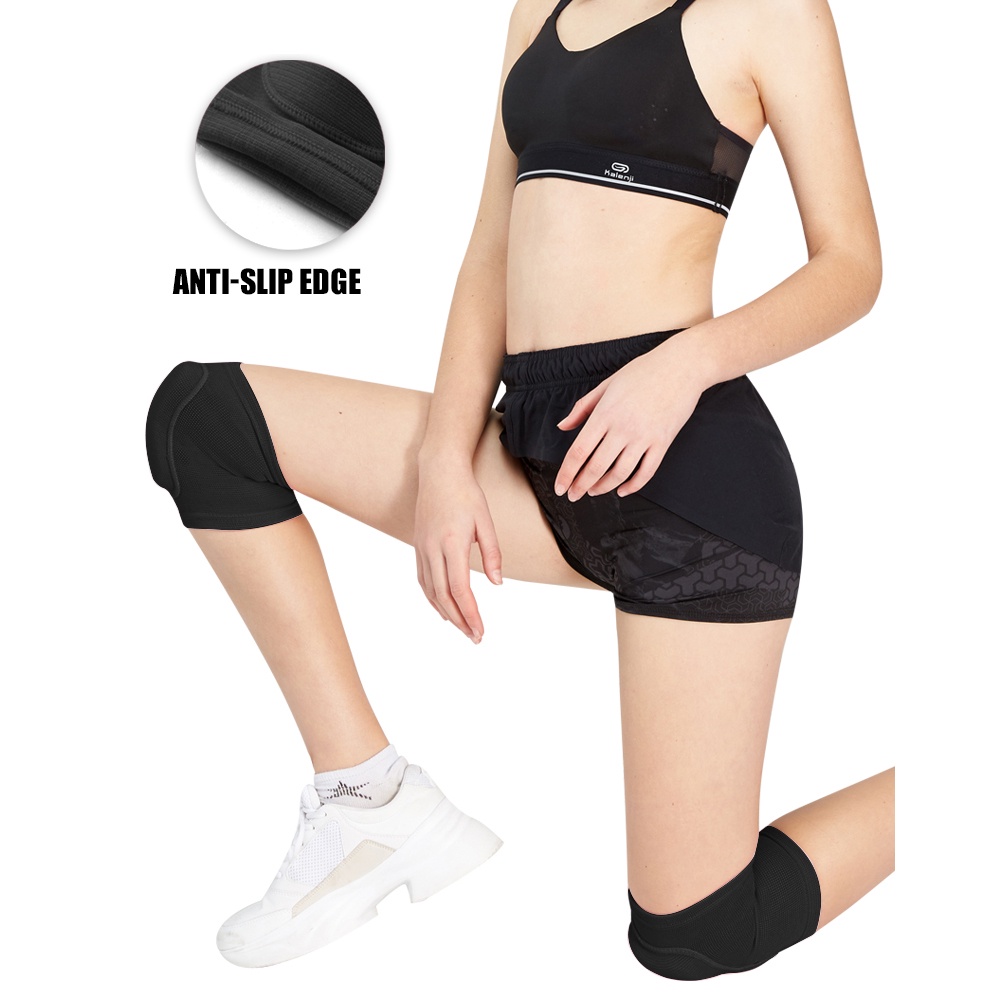 1Pc Soft Thickened Cotton Sports Kneepad Multipurpose Breathable Dancing Knee Protector Volleyball Yoga Knee Brace Support