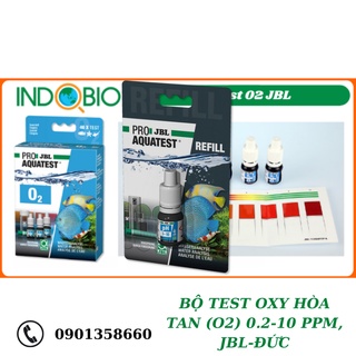 [HÀNG CÓ SẴN] BỘ TEST OXY HÒA TAN (O2) 0.2-10 PPM, JBL - ĐỨC [KÈM CoA]