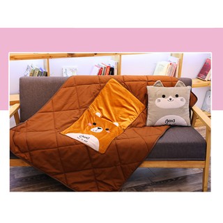 Gối mền chằn bông 2 trong 1 du lịch Sicogo