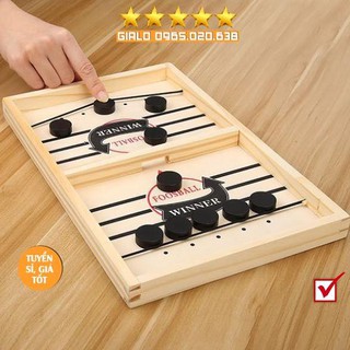 Bộ cờ búng bàn đấu bằng gỗ-Trò chơi Game Gia Đình-Team Siêu Vui Nhộn-luyện khéo tay-đồ chơi gắn kết gia đình