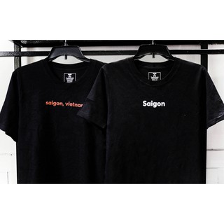 Áo thun chữ Saigon [ÁO FORM TAY NGẮN]