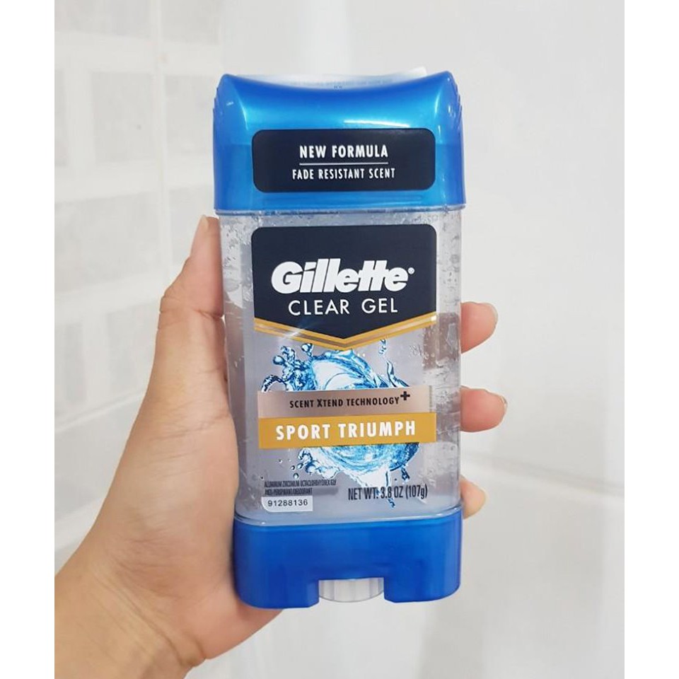 Lăn Khử Mùi Nam Gillette Clear Gel 107g