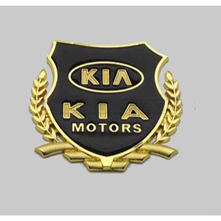 Logo bông lúa dán xe hiệu KIA