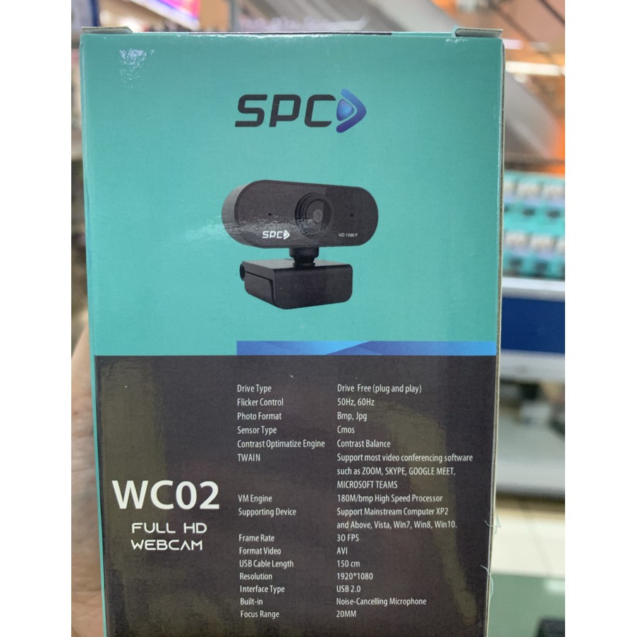 Webcam Spc Wc02 1080p Hd 1080p Chất Lượng Cao | BigBuy360 - bigbuy360.vn