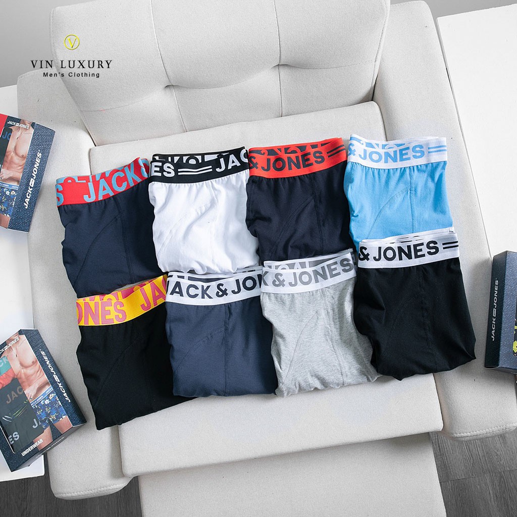 Quần Sịp Nam Boxer Trơn Cao Cấp J140421 - Vin Luxury Hàng Hiệu