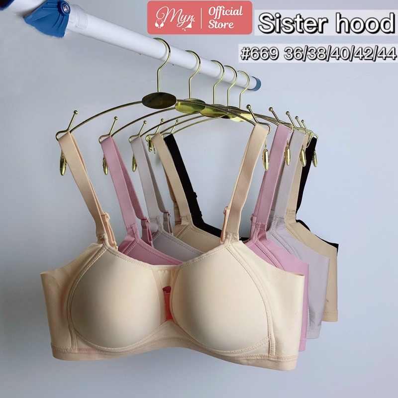 Áo lót nữ bản to - có sai lớn đệm mỏng quả sâu nâng đẩy ngực chống xệ 669 MYN_UNDERWEAR