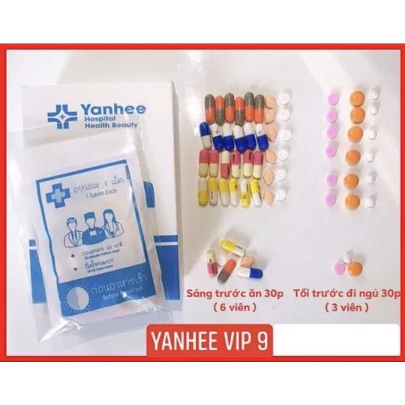 Giảm Cân Vip 9 Yanhee dành cho cơ địa khó
