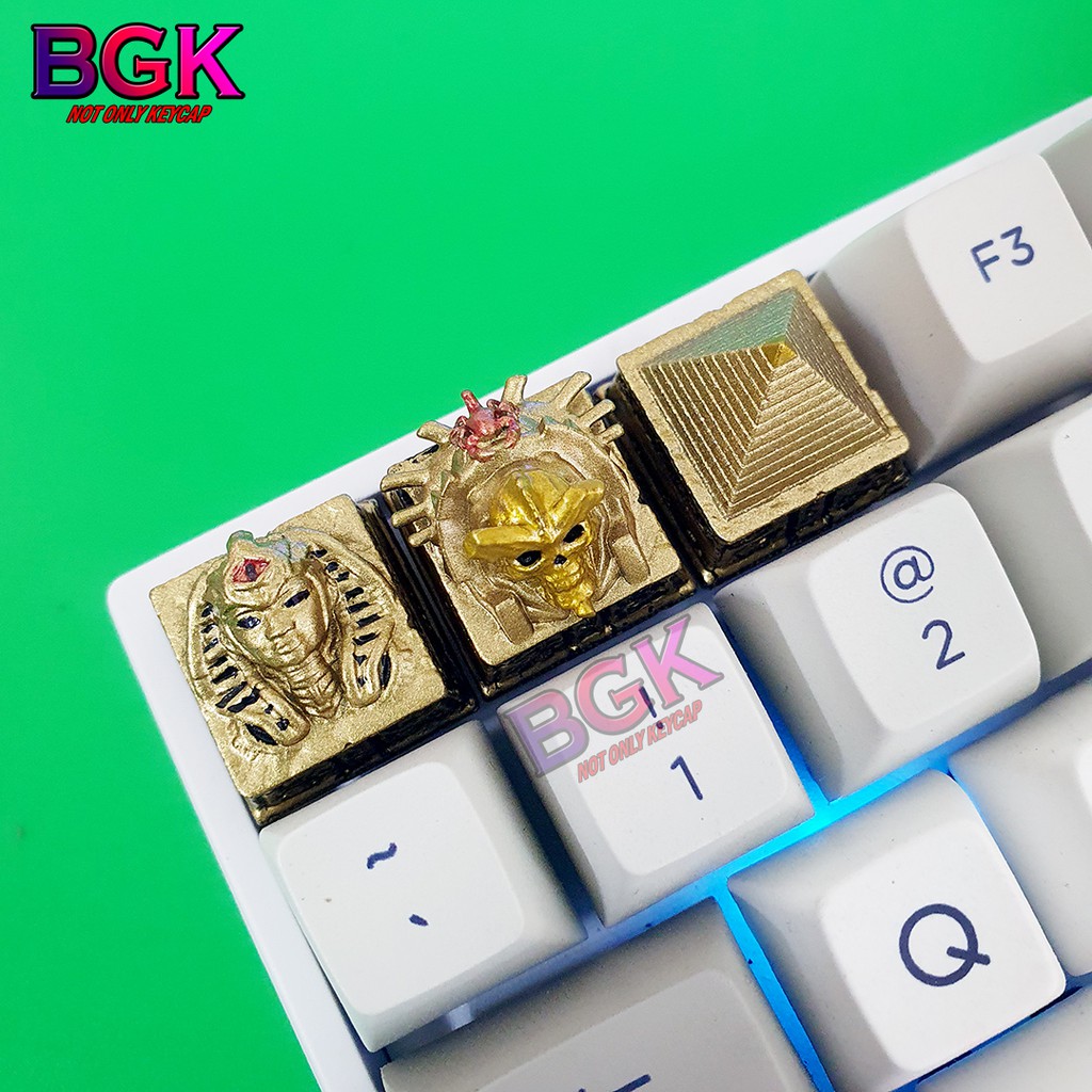 Keycap Artisan Ai Cập Cổ Đại Cực đẹp ( Keycap bàn phím cơ,keycap resin độc lạ )