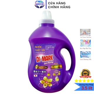 Nước Giặt Xả DI-MARK Nhật Tím 3600ml Cao Cấp AN Toàn Da Bé