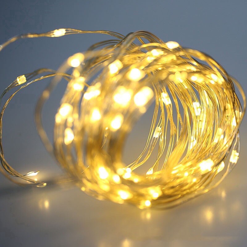 Fairy Light bóng led vàng nắng cực lung linh trang trí nhà cửa, tranh trí ảnh