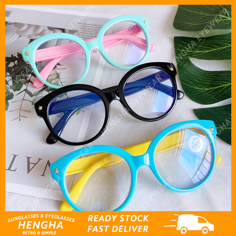Mắt Kính Gọng Silica Dẻo Chống Bức Xạ Cho Trẻ Em