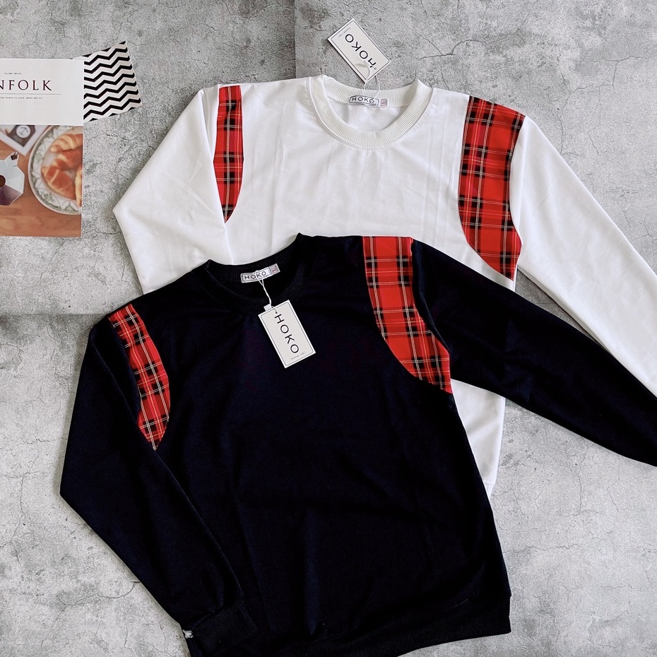 Áo Thun Tay Dài Nam Nữ Chất Nỉ Dày Giữ Ấm Tốt 💝[Chuẩn Hình] | BigBuy360 - bigbuy360.vn