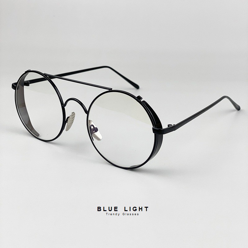 Kính Giả Cận, Gọng Kính Cận Nam Nữ Mắt Tròn Xoe Viền Dày Không Độ Hàn Quốc - BLUE LIGHT SHOP | BigBuy360 - bigbuy360.vn