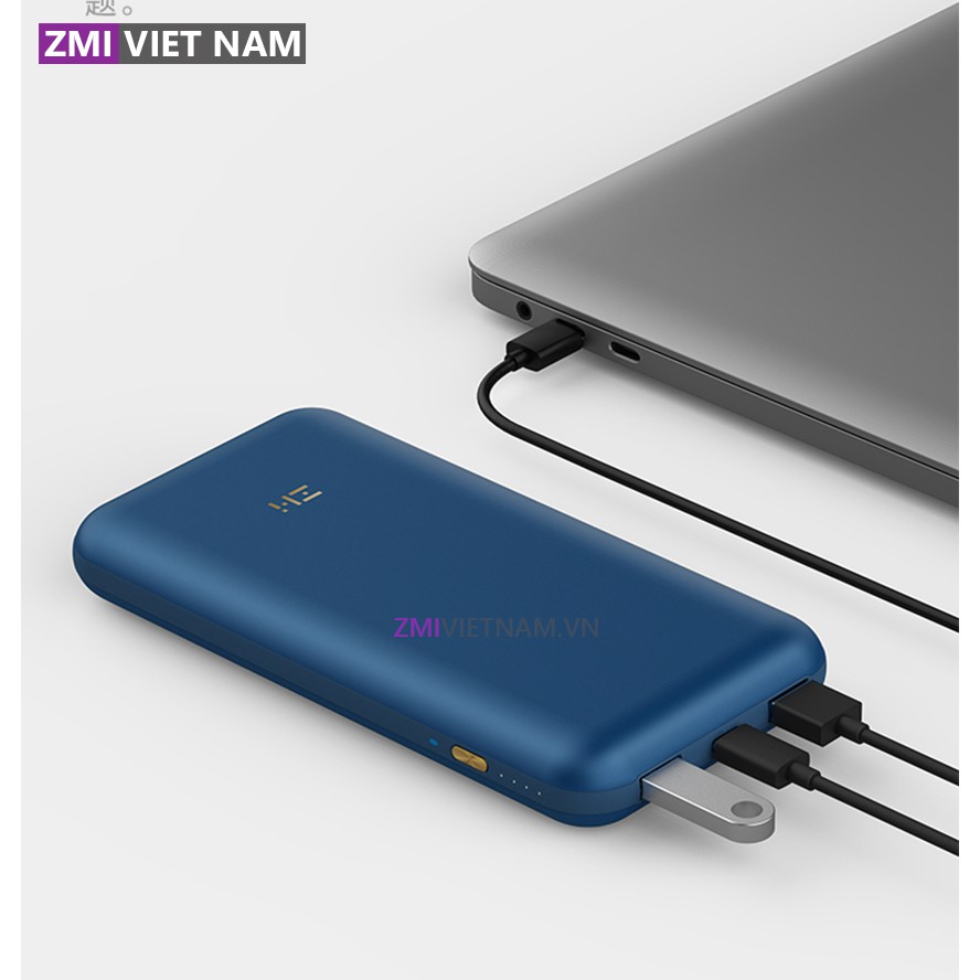 [ ZMI VIỆT NAM ] Sạc Dự Phòng ZMI QB823 20000mAh Sạc Nhanh 65W, 2 Cổng USB A, 1 Type C | Bảo Hành 18 Tháng