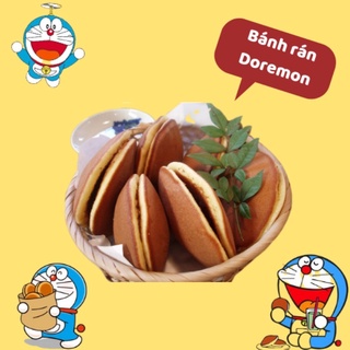 Bánh rán doẻmon nhân đậu đỏ mini ngon ngon