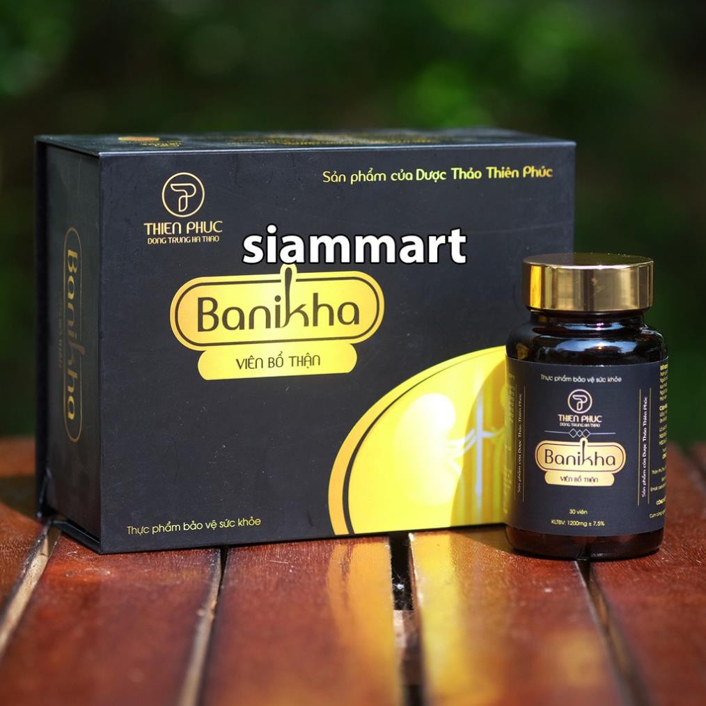 [Chính Hãng] Viên Uống Bổ Thận Banikha Đông Trùng Hạ Thảo Thiên Phúc 1 hộp 2 lọ 60 viên | BigBuy360 - bigbuy360.vn
