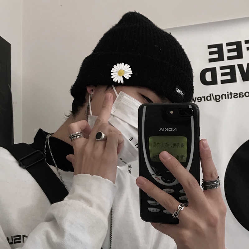 Ghim Cài Áo Kim Loại Hình Hoa Cúc Nhỏ Phong Cách Harajuku Hàn Quốc 22163 Cho Nam Nữ