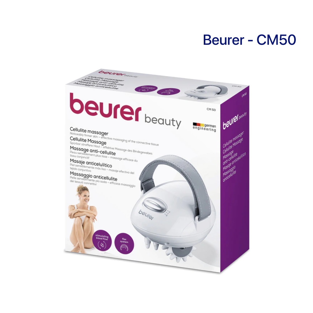 Máy massage toàn thân cầm tay Beurer CM50 dành cho cho người béo phì chính hãng - Thiết bị y tế gia đình Medifa