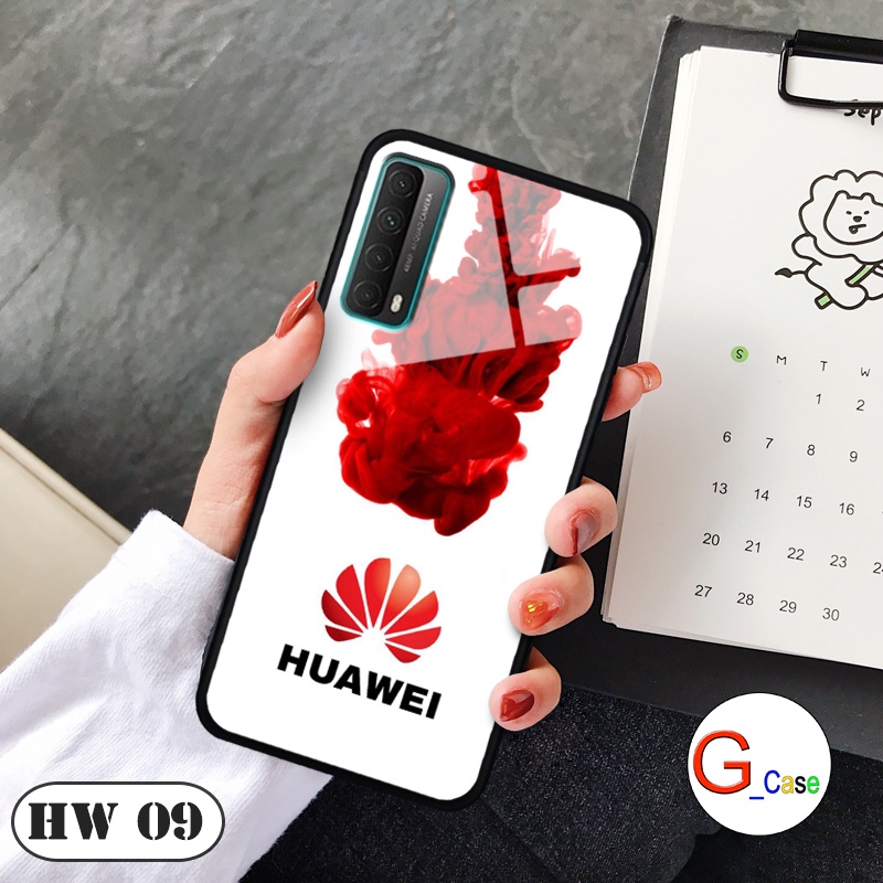 Ốp lưng kính 3D Huawei Y7a