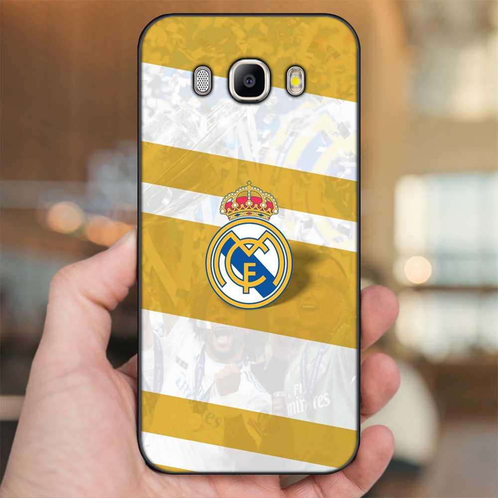 Ốp lưng Samsung J5 2016, J7 2016 viền đen in hình Real Madrid