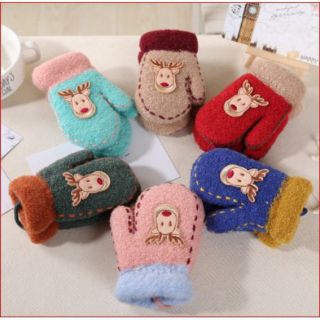 [Thanh lý nghỉ bán] Găng tay cho bé trai bé gái 1-4 tuổi nhiều mẫu noel giáng sinh(có sẵn)