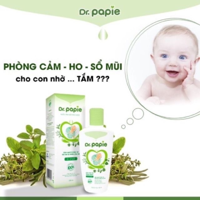 Sữa tắm gội thảo dược  Dr.papie