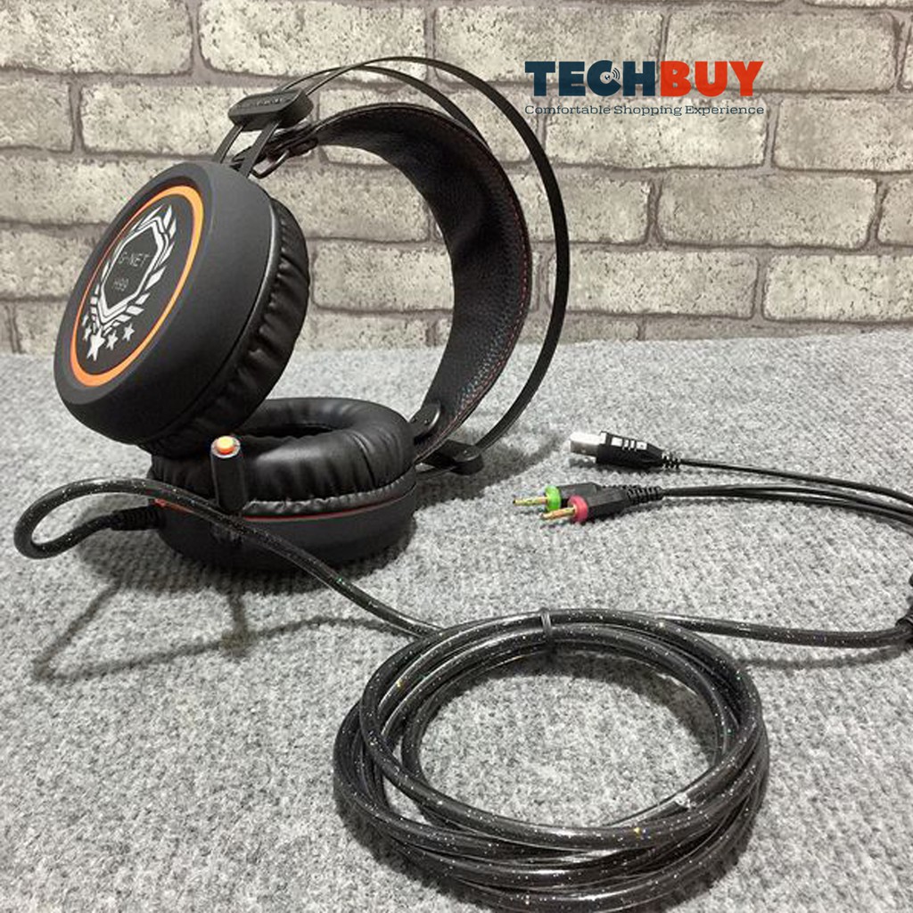 HÀNG CAO CẤP -  Tai nghe Gaming G-Net H99 Led nhiều màu I Head phone GNET H99 RGB LED I Gnet H99 7.1 Gaming Headset  - H