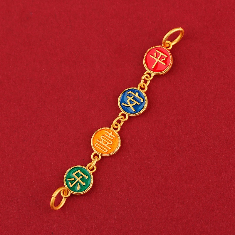 Phụ Kiện Treo Trang Trí Vòng Tay / Dây Chuyền Kiểu Việt Nam Cổ Điển Dễ Thương DIY