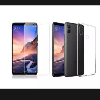 Bộ ốp lưng + kính cường lực cho Xiaomi Mimax 3