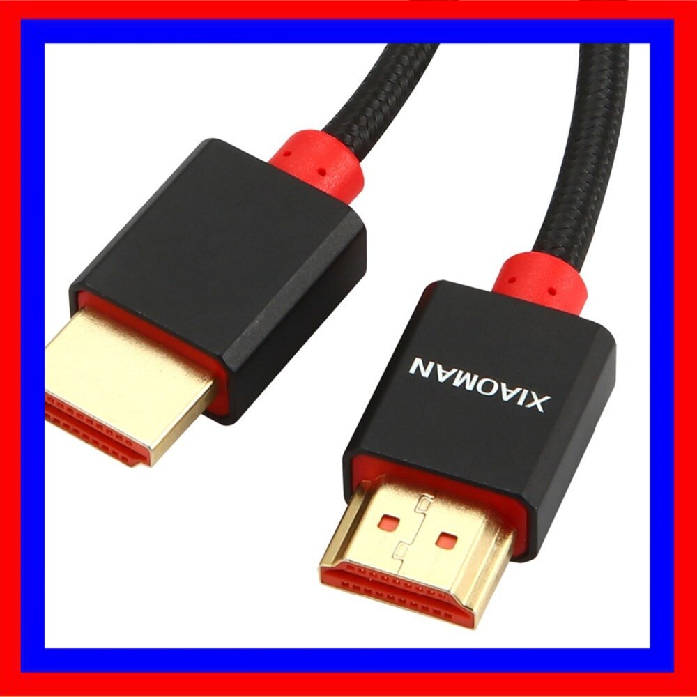 [Mã ELHACE giảm 4% đơn 300K] Dây Cáp Hdmi Xiaoman 1.5M Chất Lượng Cực Tốt. Dây Bọc Dù Siêu Bền