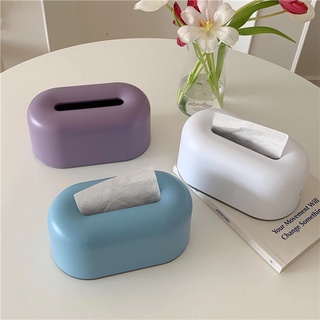 Hộp Đựng Khăn Giấy Bo Tròn Pastel Tissue Box