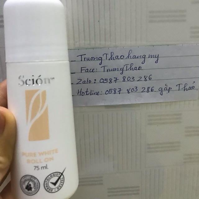 Lăn Khư Mùi Scion lô cũ date 26/8/2021