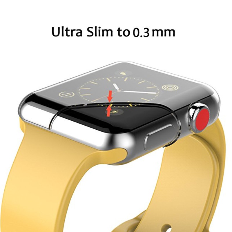 Ốp Bảo Vệ Đồng Hồ Apple Watch 7 6 SE 5 4 3 2 1 45mm 41mm 40mm 44mm 38mm 42mm