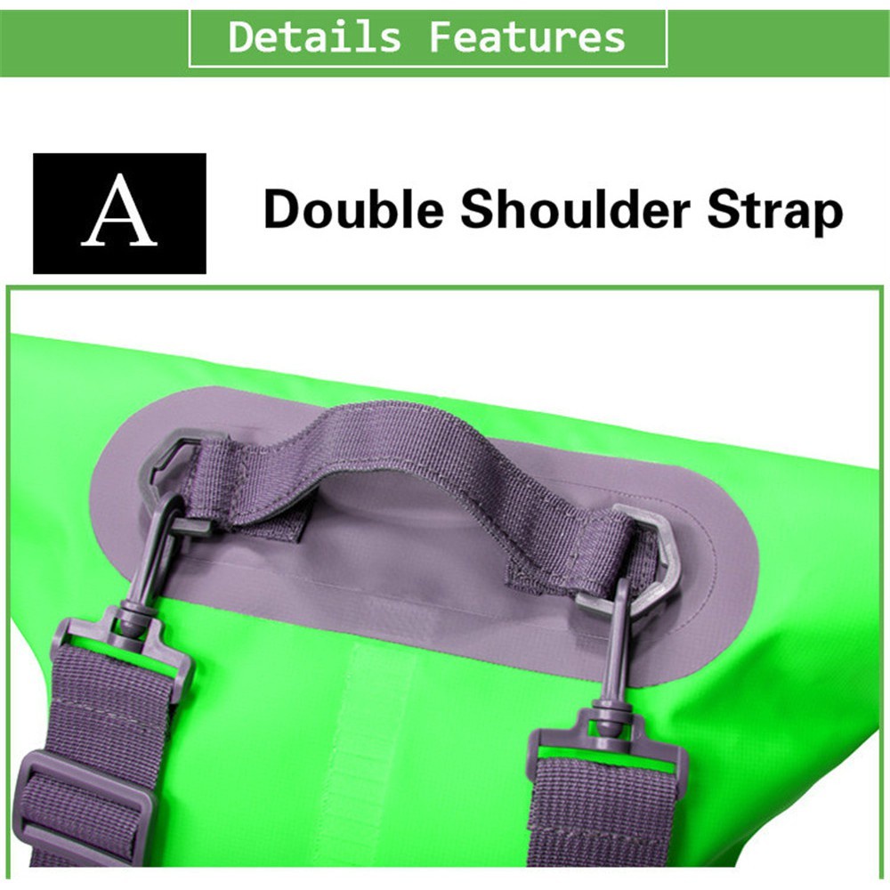 Túi Đựng Đồ Đi Bơi Bằng Nhựa PVC Chống Thấm Nước 5L/10L/15L/20L 30L