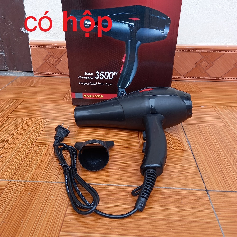 Máy Sấy Tóc 2 Chiều Nóng Lạnh Công Suất Lớn -3500W ( tặng kèm đầu thổi)