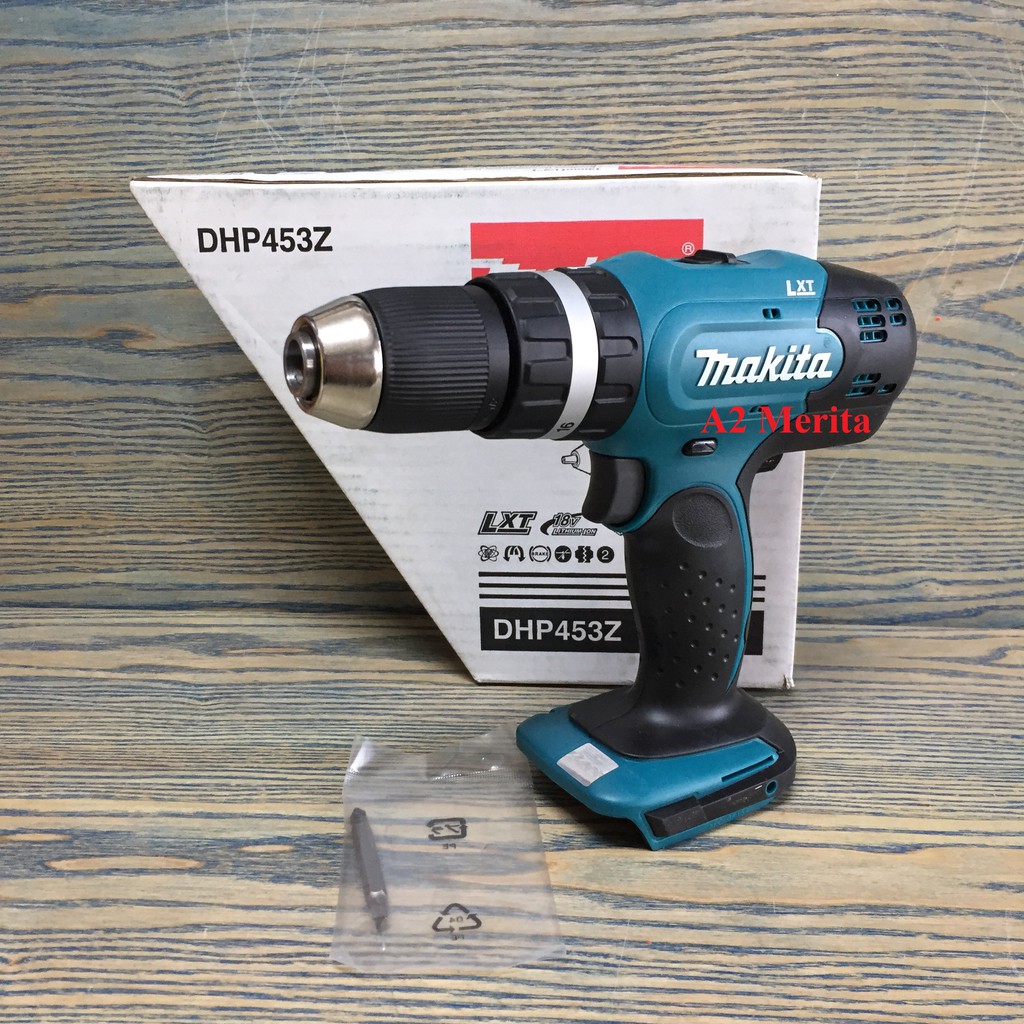 Thân máy khoan búa vặn vít dùng pin 18V Makita DHP453Z (Chưa kèm Pin & Sạc)