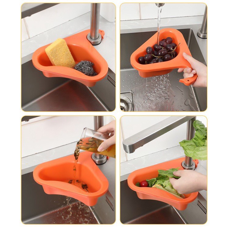 Rổ Nhựa Gắn Bồn Rửa Bát Hình Thiên Nga, Khay Lọc Rác Rồn Rửa Tiện Lợi 88302 Chợ Tốt Store