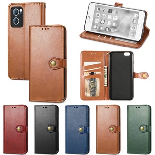 Bao Da Điện Thoại Nắp Lật Từ Tính Có Ngăn Đựng Thẻ Cho Oppo Reno7 Pro SE 7Z Reno 7 Pro Reno7 Z 5G A16S A54S A15 A16K A56