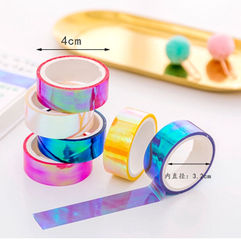 Cuộn băng dính màu laser sáng tạo