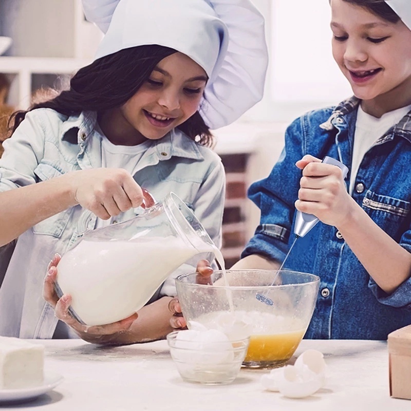 Máy đánh trứng cầm tay mini màu sắc ngẫu nhiên chất lượng cao