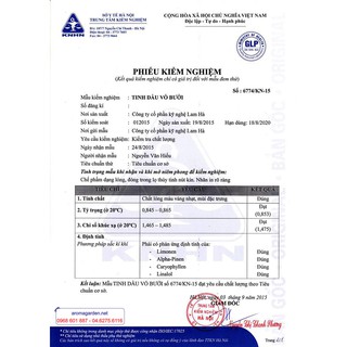 TINH DẦU VỎ BƯỞI - KÍCH THÍCH MỌC TÓC