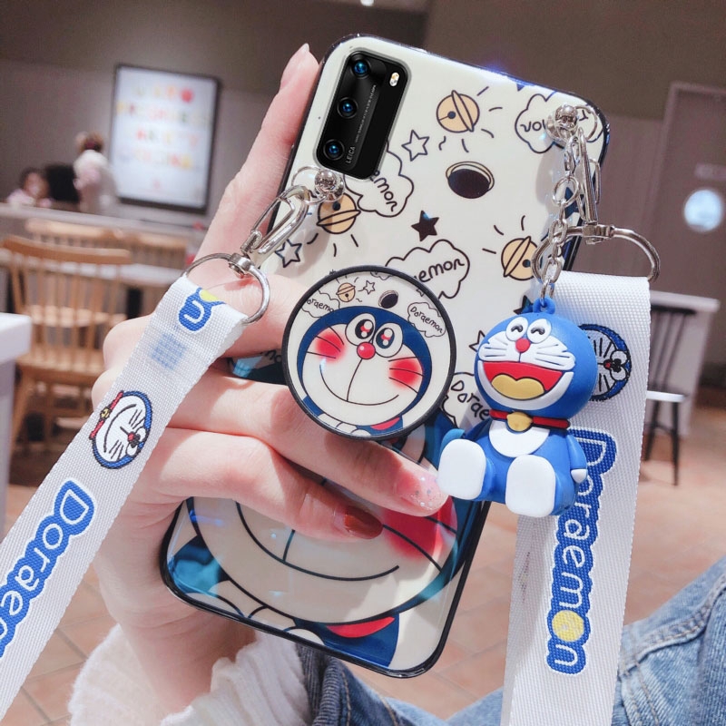 Ốp Điện Thoại Họa Tiết Doraemon Cho Vivo Y20S (G) Y20S Y12S Y20 2021 V20 Pro Se V17 V19 V20Se V17