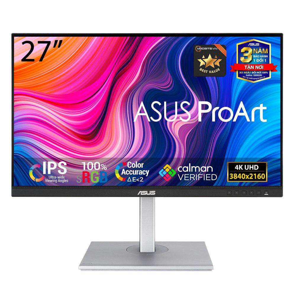 Màn Hình Chuyên Nghiệp Asus Proart PA279CV-R 27" 4K UHD IPS 100% sRGB 100% Rec | WebRaoVat - webraovat.net.vn