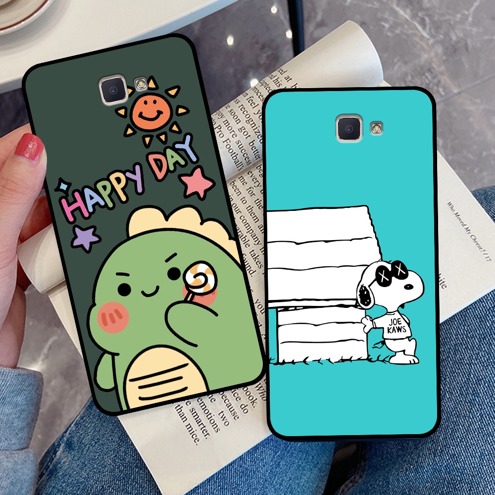 Ốp lưng Samsung J5 Prime / J7 Prime in hình quả bơ, hươu, khủng long siêu dễ thương