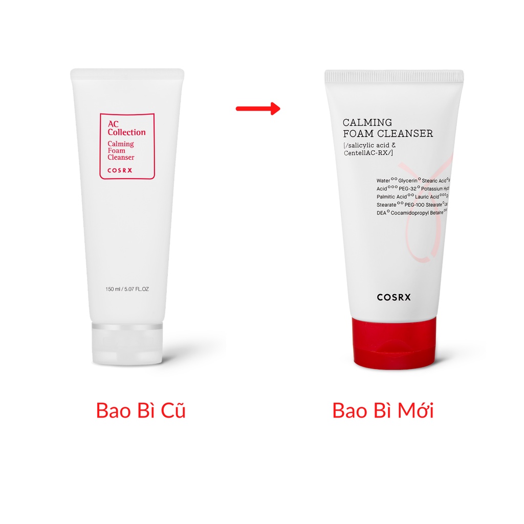 Sữa rửa mặt COSRX Calming Foam Cleanser