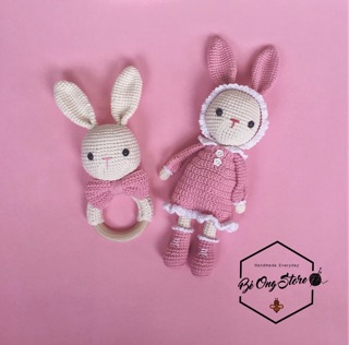 Thỏ len móc Miti/Mimi