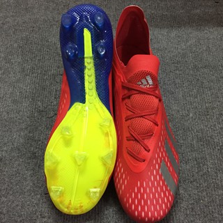 Giày đá bóng X18 đỏ pha tự nhiên (combo giày+túi)