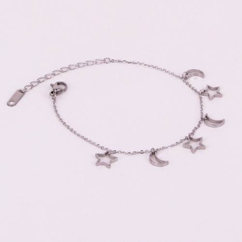 Lắc Tay Trăng Sao Titan Ko Đen TT 2234