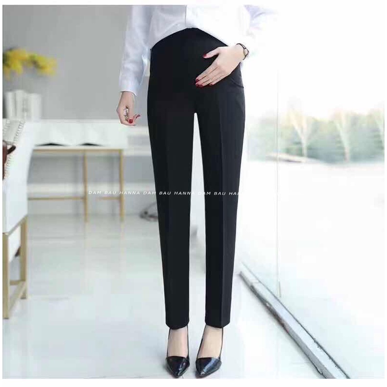 [Size 40 đến 105kg]Quần bầu Baggy công sở big size 105kg quần ống rộng thoải mái CHẤT VẢI CAO CẤP thoáng mát